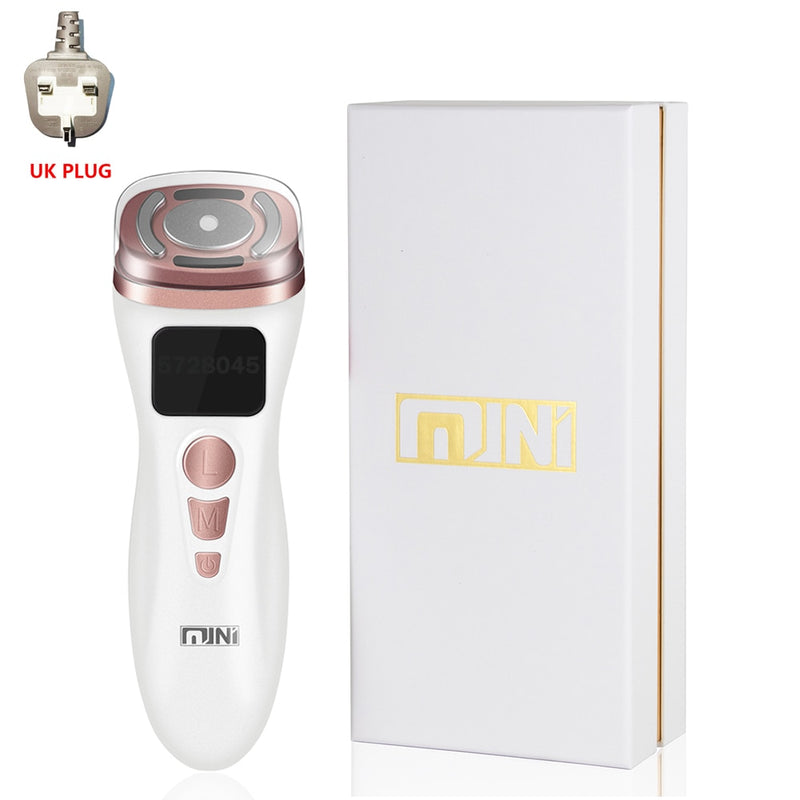 NEW Mini HIFU Machine Ultrasound Machine RF Fadiofrecuencia EMS Microcurrent Lift Firm Tightening Skin Wrinkle Skin Care Product