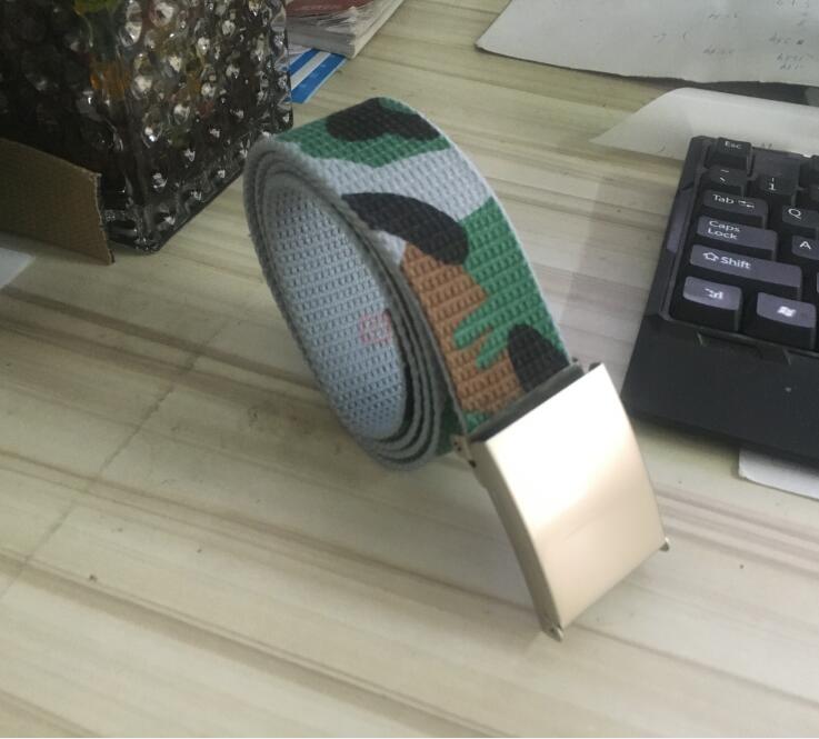 Mens Belts Fashion New Unisex Trousers Belts Canvas Belt