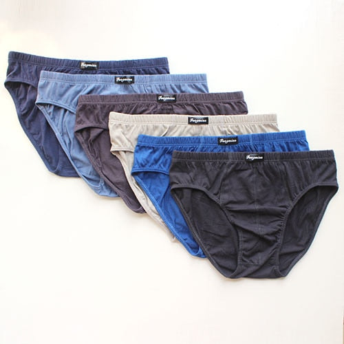 100% Cotton Mens Briefs Plus Size Men