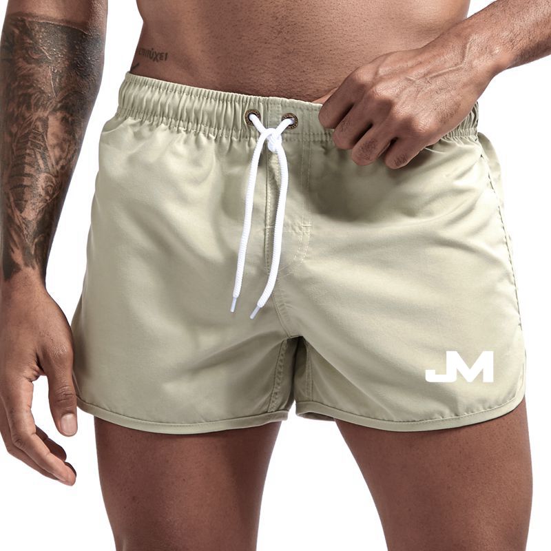 JOCKMAIL Summer Mens Swimwear Swim Shorts Trunks Beach Board Shorts Swimming Pants Swimsuits Mens Running Sports Surffing Shorts