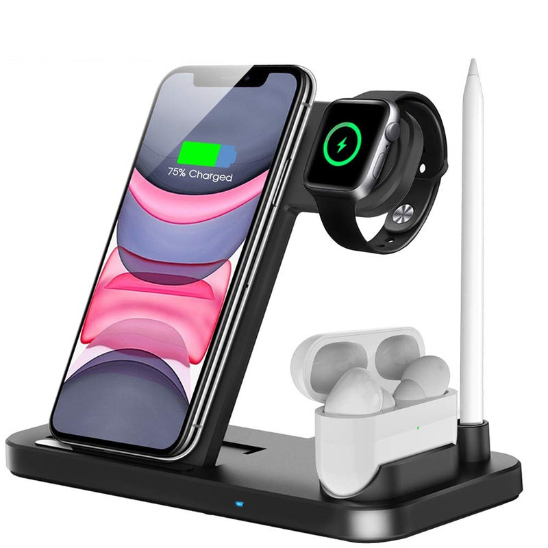 15W Fast Wireless Charger Stand For iPhone  Apple