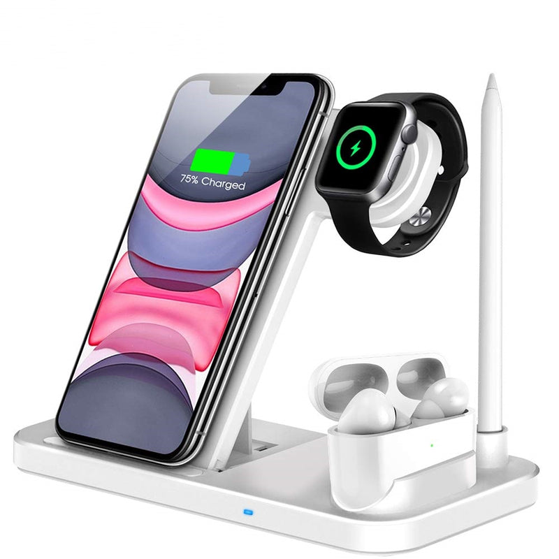 15W Fast Wireless Charger Stand For iPhone  Apple