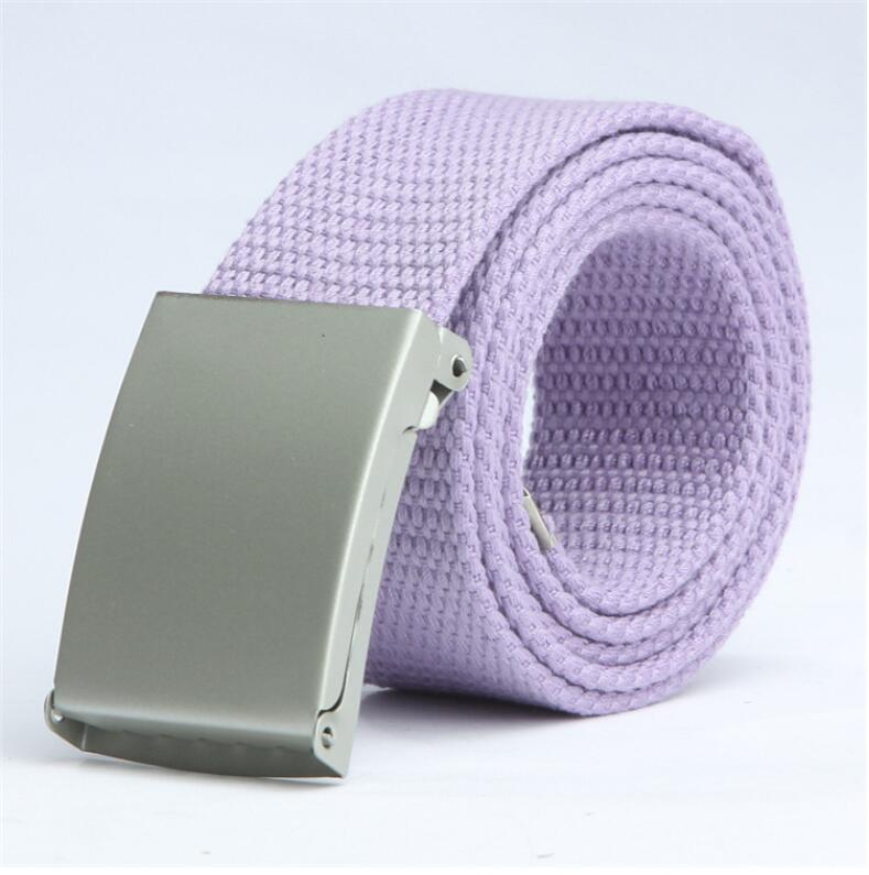 Mens Belts Fashion New Unisex Trousers Belts Canvas Belt