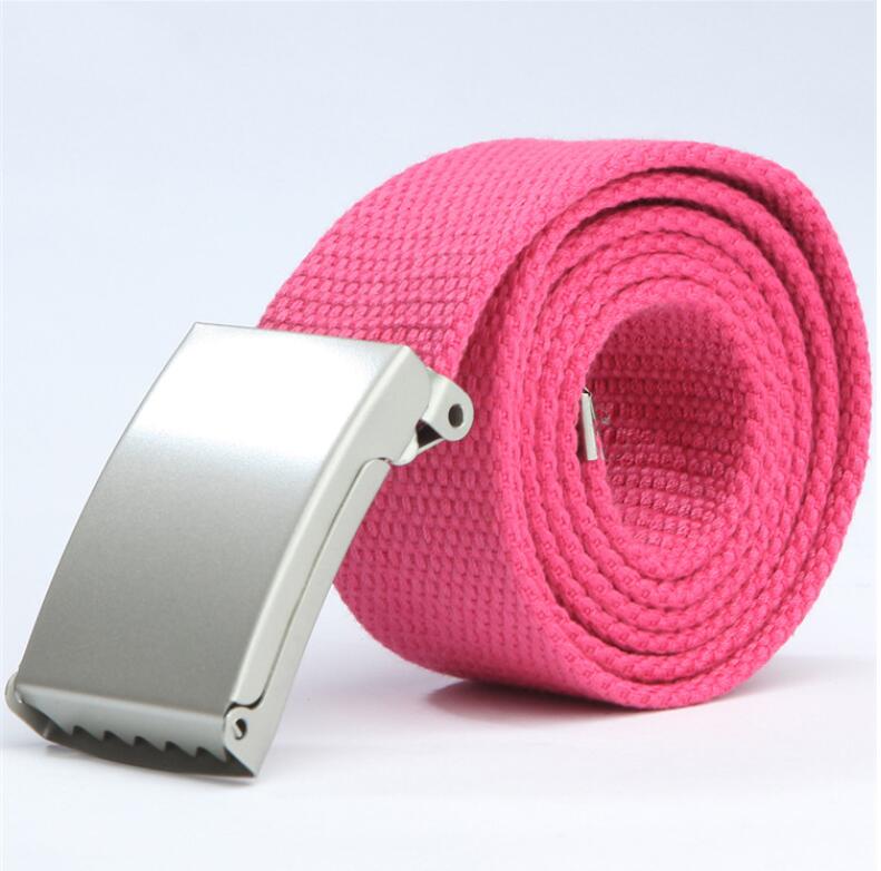 Mens Belts Fashion New Unisex Trousers Belts Canvas Belt