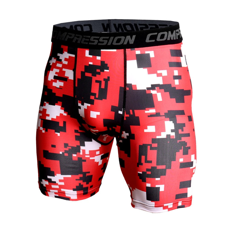 Compression Shorts Men 3D Print