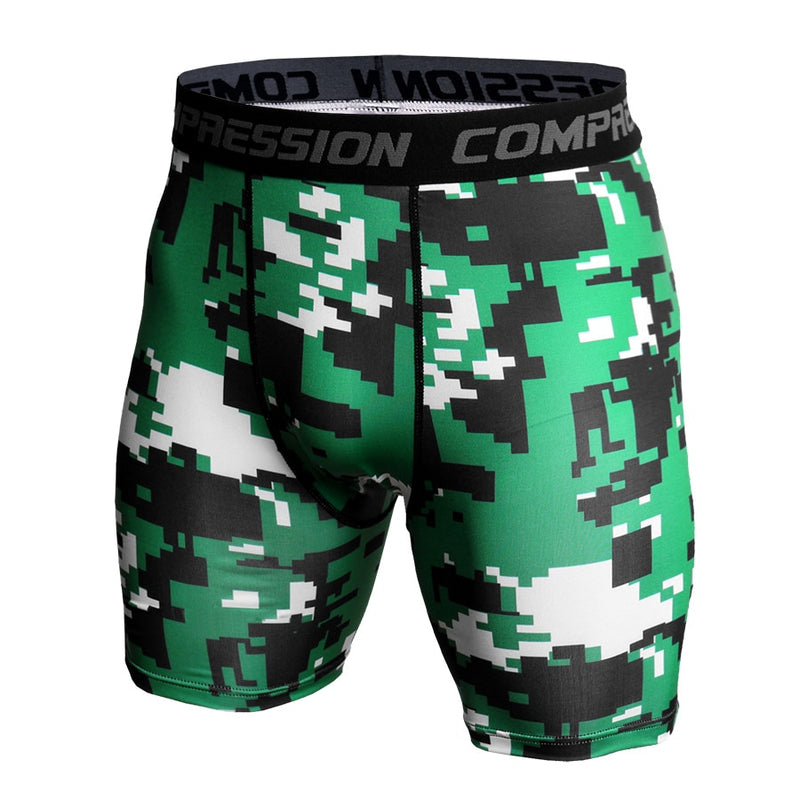 Compression Shorts Men 3D Print