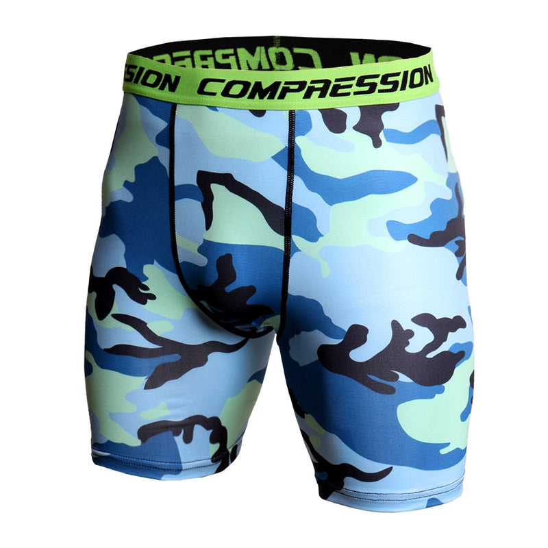 Compression Shorts Men 3D Print