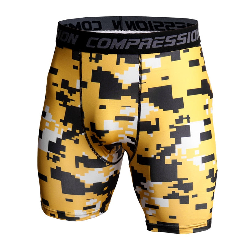 Compression Shorts Men 3D Print