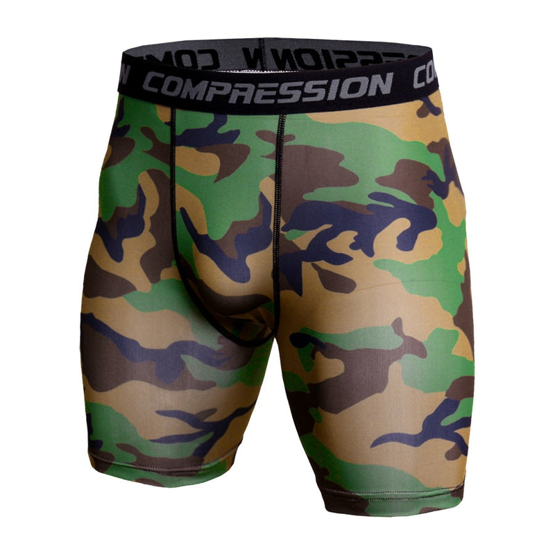 Compression Shorts Men 3D Print