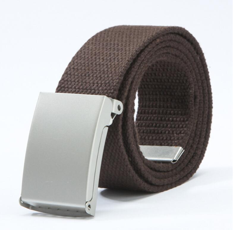 Mens Belts Fashion New Unisex Trousers Belts Canvas Belt