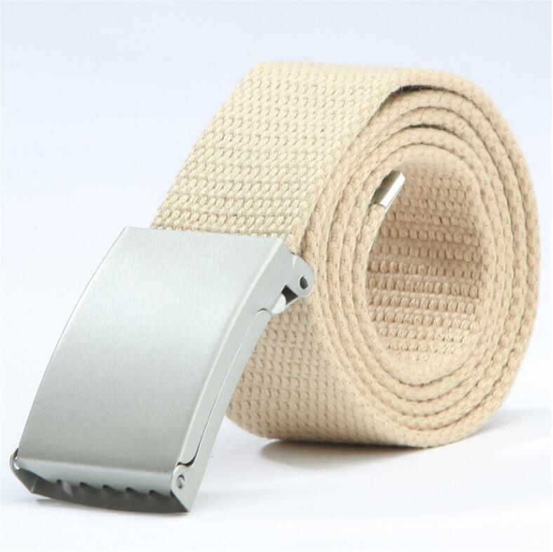 Mens Belts Fashion New Unisex Trousers Belts Canvas Belt