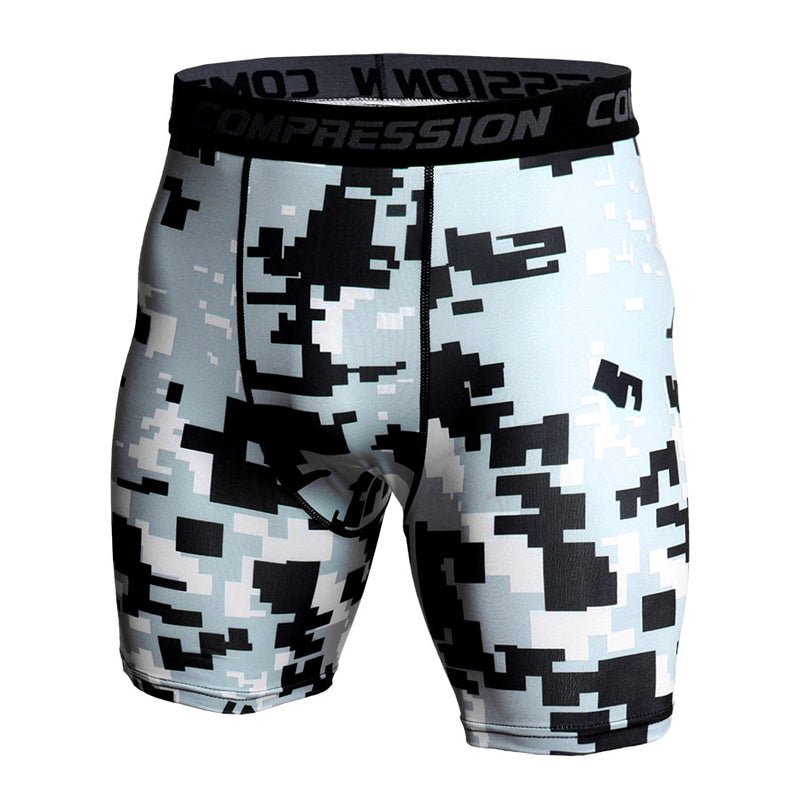 Compression Shorts Men 3D Print