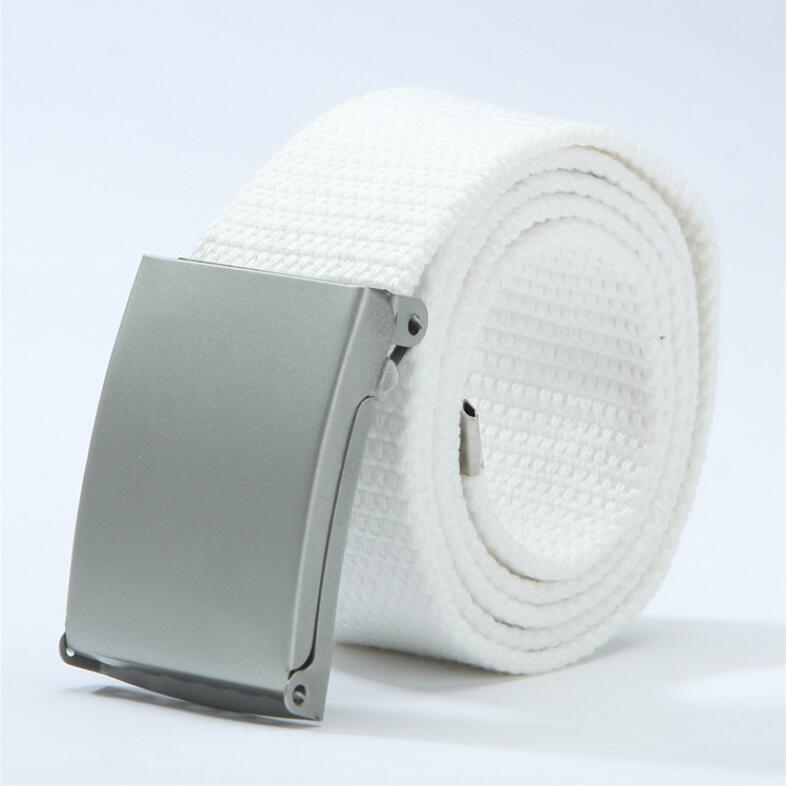 Mens Belts Fashion New Unisex Trousers Belts Canvas Belt