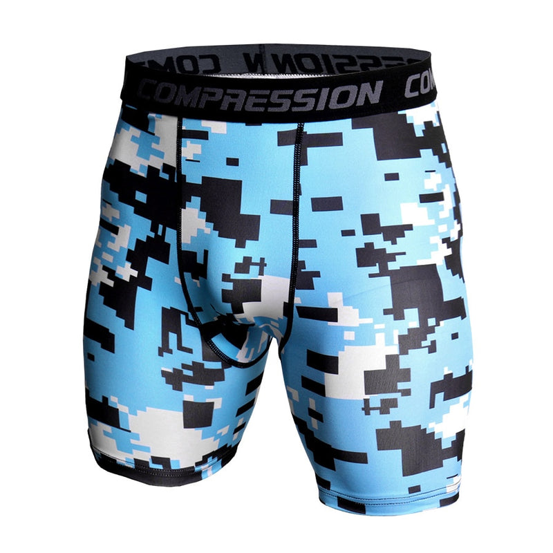 Compression Shorts Men 3D Print