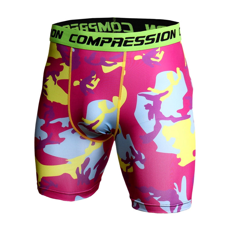 Compression Shorts Men 3D Print