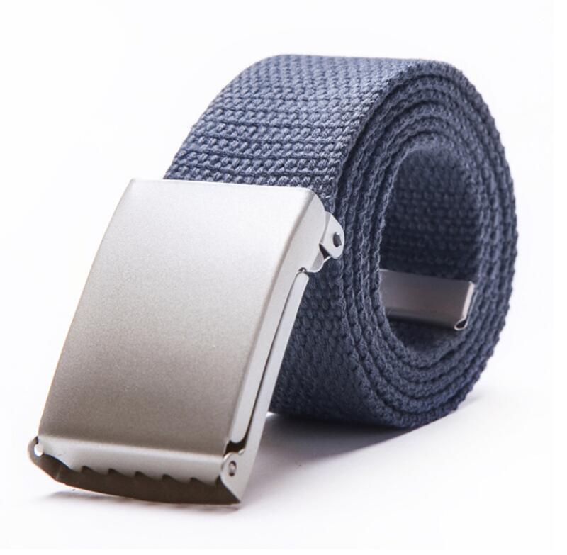 Mens Belts Fashion New Unisex Trousers Belts Canvas Belt