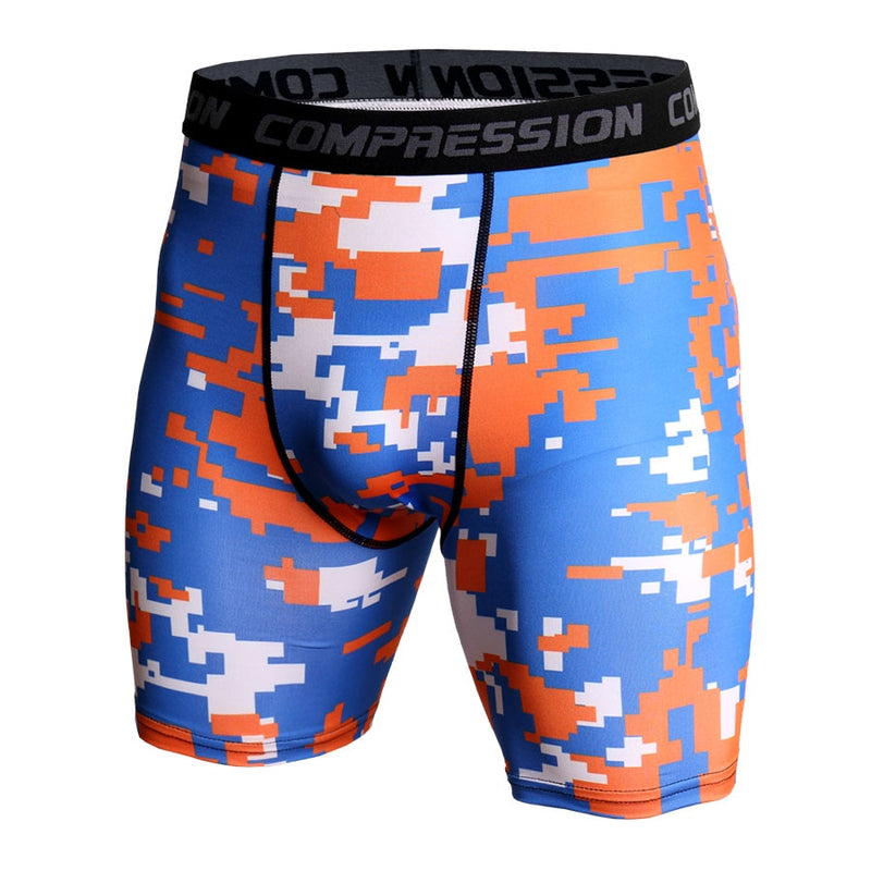 Compression Shorts Men 3D Print