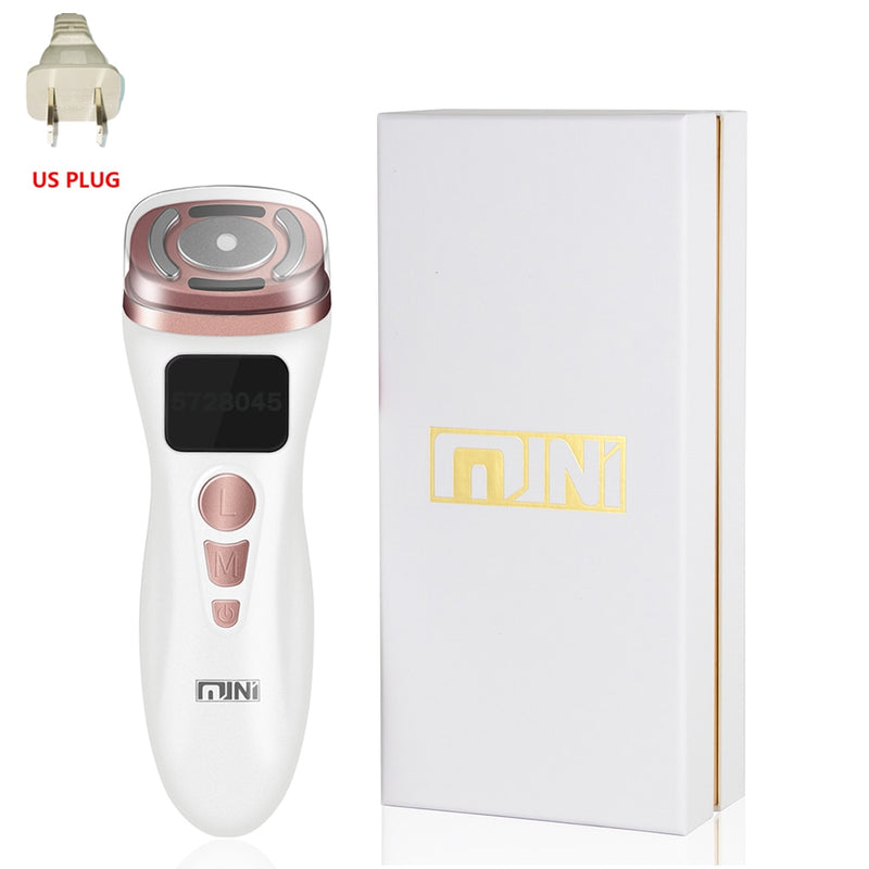 NEW Mini HIFU Machine Ultrasound Machine RF Fadiofrecuencia EMS Microcurrent Lift Firm Tightening Skin Wrinkle Skin Care Product