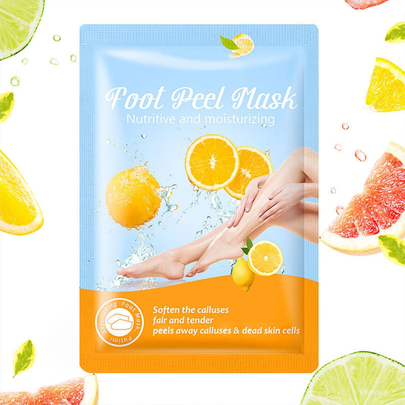 Feet Exfoliating Foot Masks Spa Pedicure Socks Exfoliation Scrub Remove Dead Skin Heels Foot Peeling Anti Cracked Foot Skin Care