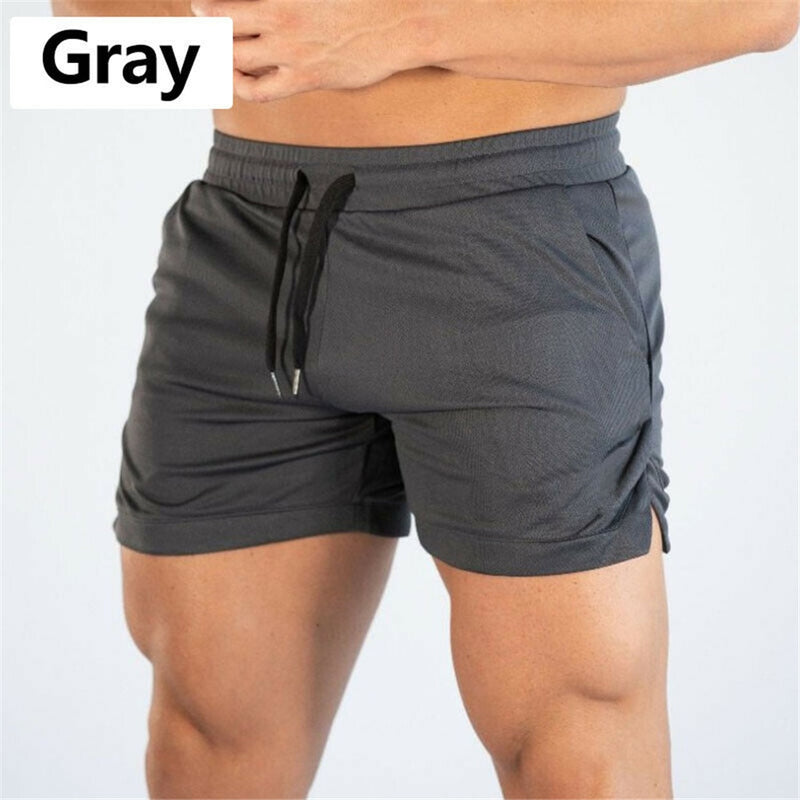 Men Gym Training Shorts Workout Sports Casual Clothing Fitness Running Shorts Male Short Pants Swim Trunks Beachwear Men Shorts