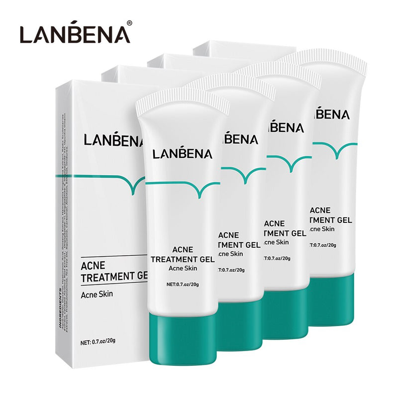 LANBENA Acne Treatment Gel Decongest Skin Poresreducing Inflammation Calms Skin Improves Skin Barrier Boost Skin Circulation