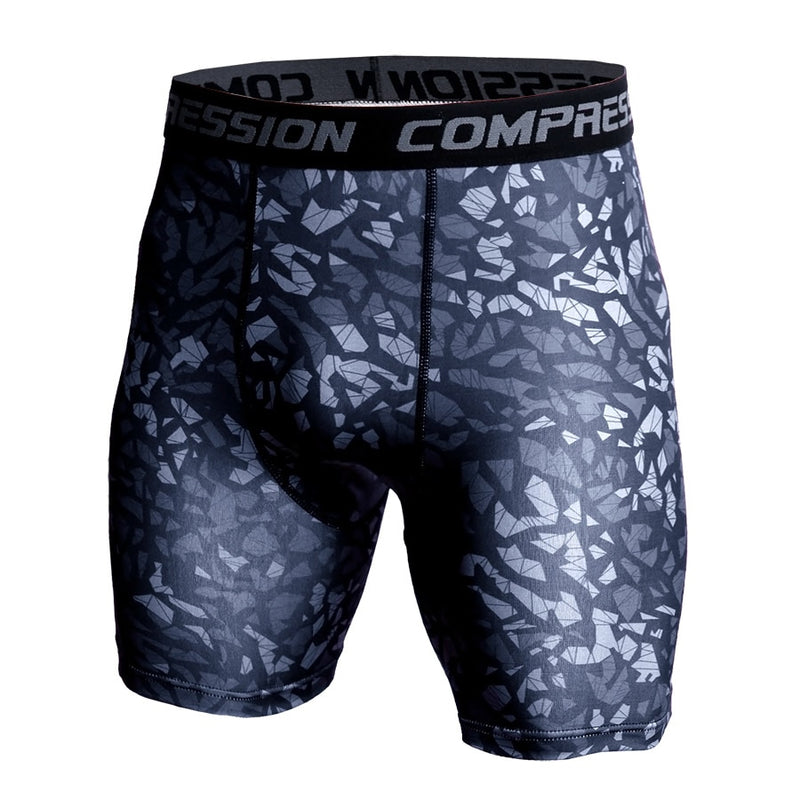 Compression Shorts Men 3D Print