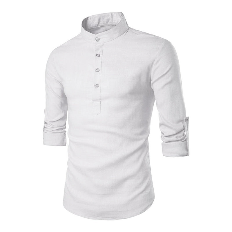 Ng Sleeve Tee Shirt Spring Autumn Casual Handsome Men Shirts