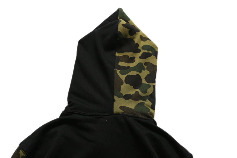 Trendy Camouflage Autumn Zipper Couple Hooded Sweater