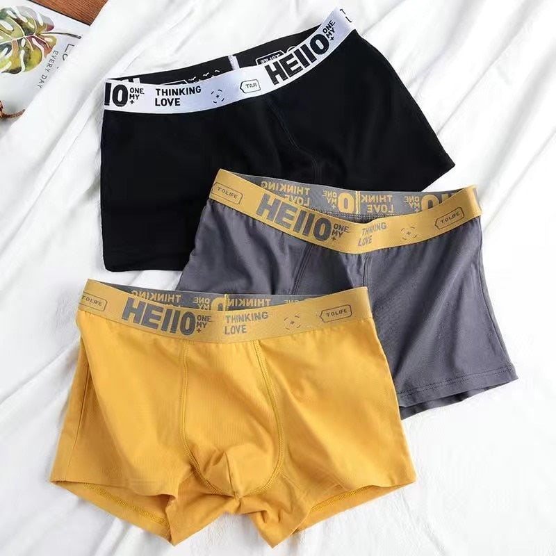 Men Panties Cotton BoxerShorts Man Underwear For Men Boxers Breathable U Convex Male Underpants Sexy Plus Size Mens Shorts L-7XL