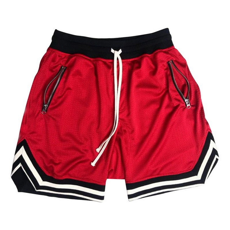 Men's Sports Basketball Shorts Mesh Quick Dry Gym Shorts for Summer Fitness Joggers Casual Breathable Short Pants Scanties Male