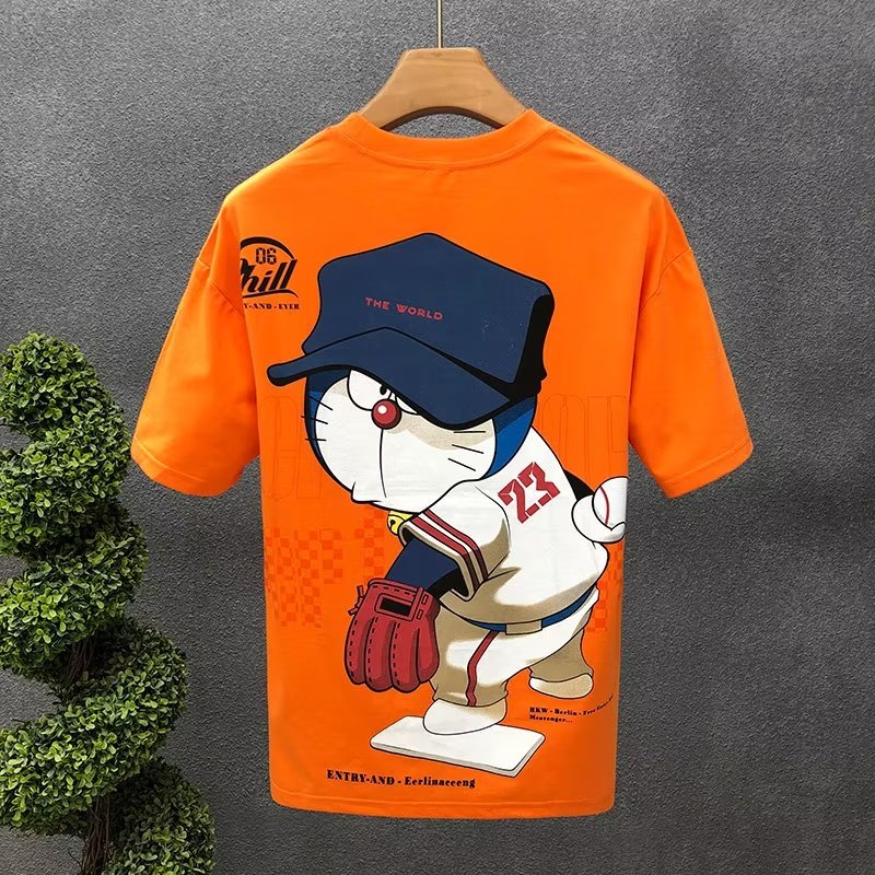 Summer Men's Cotton T-shirt Japan Men's Cool cartoon