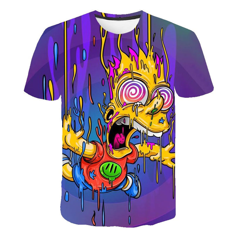 Fashion New Sale Summer Male 3D T-Shirt