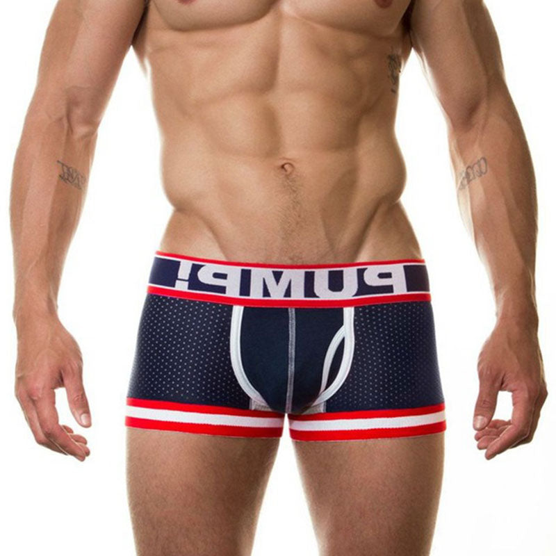 Free Shipping Underwear Mens Boxer Homme Cotton Men's Underpants Soft Men Boxer Shorts Men Underwear Boxers Male Underwear Penis