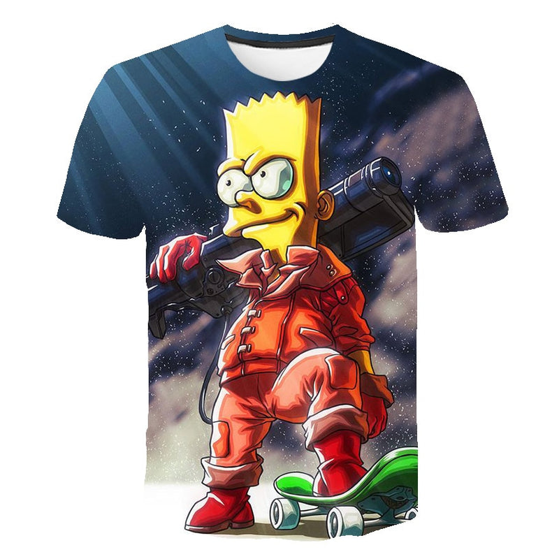 Fashion New Sale Summer Male 3D T-Shirt