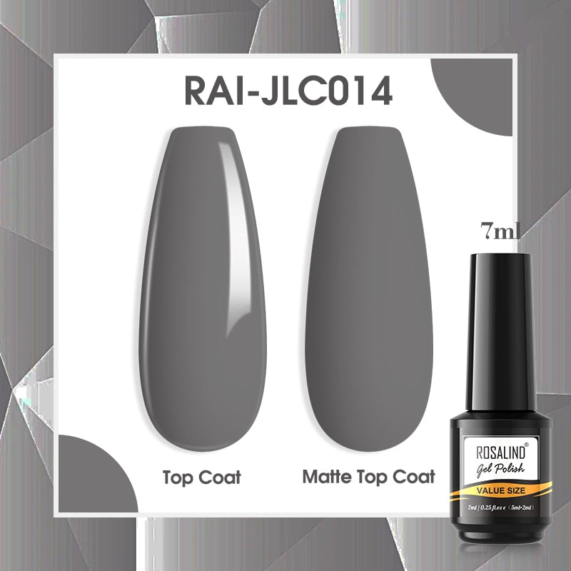 ROSALIND Gel Nail Polish 7ML Matte Base Top Coat