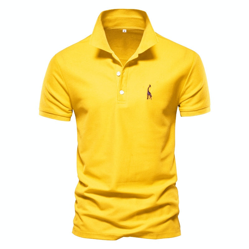 AIOPESON New Man Polo Shirt Mens Casual