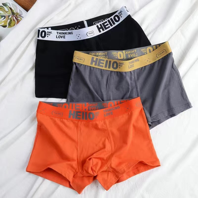 Men Panties Cotton BoxerShorts Man Underwear For Men Boxers Breathable U Convex Male Underpants Sexy Plus Size Mens Shorts L-7XL