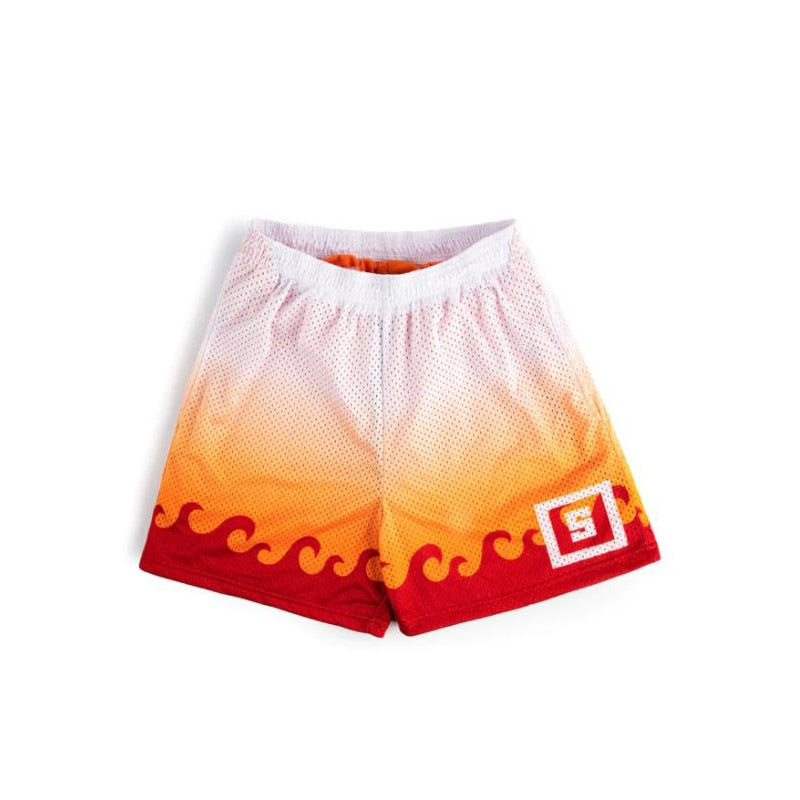 Anime Shorts Men Devil Fruit Manga Sports Shorts to Gym