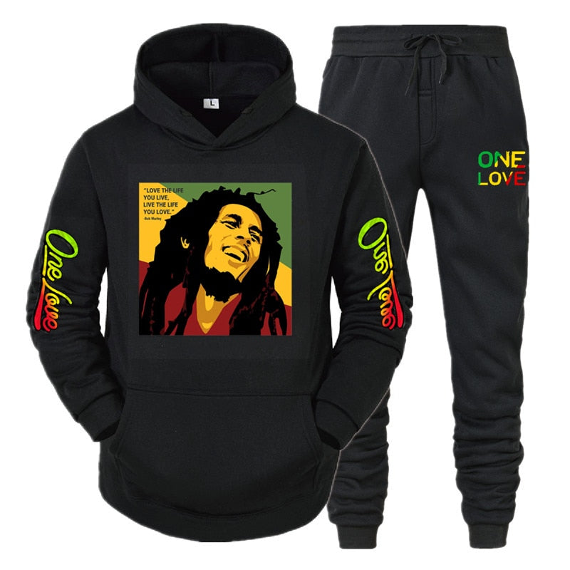 Ladies/Men's Hoodie Bob Marley Legend Reggae One Love