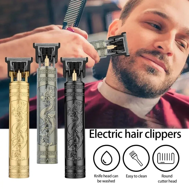 Vintage T9 Electric Hair Cutting Machine Hair Clipper Professional Men