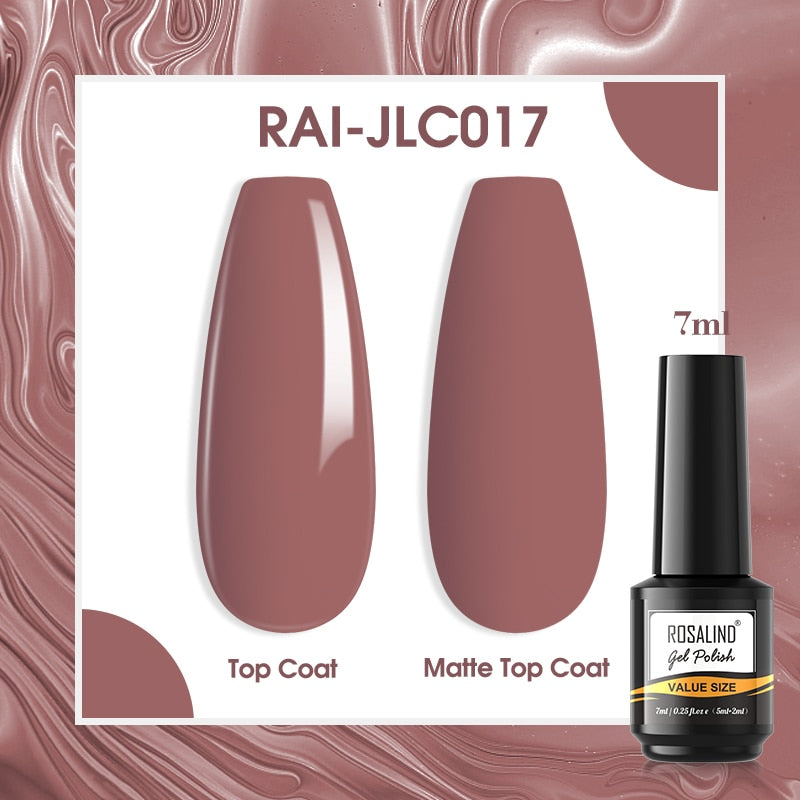 ROSALIND Gel Nail Polish 7ML Matte Base Top Coat