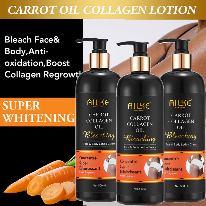 AILKE Collagen Skin Care, Lightening, Even Skin Tone, Remove Dark Spots, For Dark Skin, Black Skin, African Skin, Caramel Skin