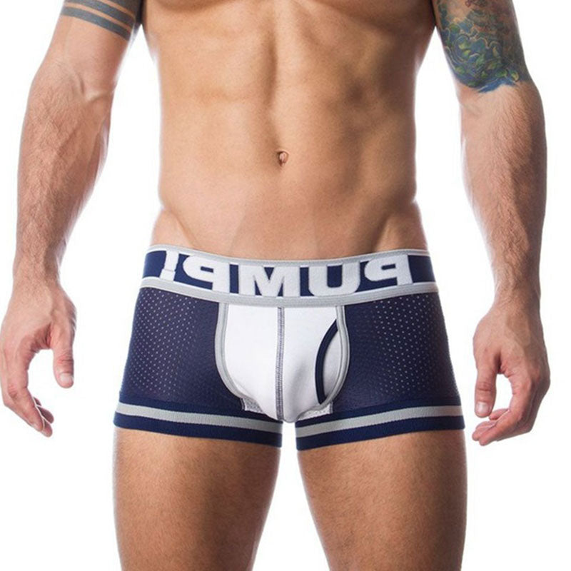 Free Shipping Underwear Mens Boxer Homme Cotton Men's Underpants Soft Men Boxer Shorts Men Underwear Boxers Male Underwear Penis