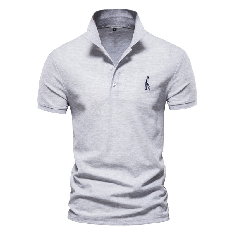 AIOPESON New Man Polo Shirt Mens Casual