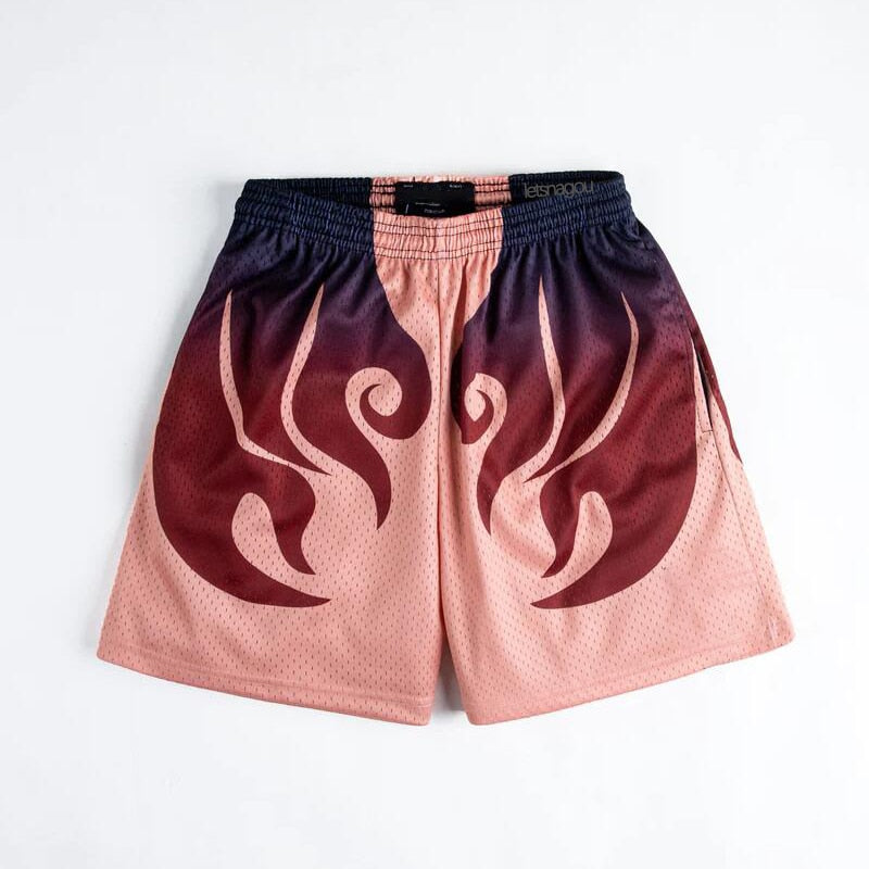 Anime Shorts Men Devil Fruit Manga Sports Shorts to Gym