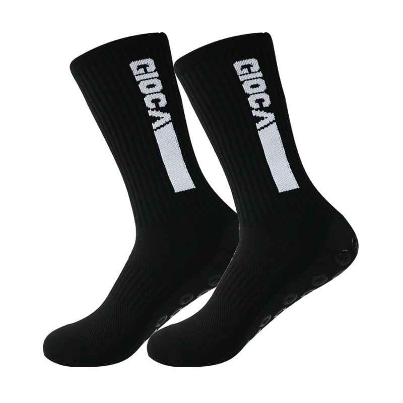 UGUPGRADE 2023 New ANTI SLIP Football Socks Mid Calf Non Slip Soccer Cycling Sports Socks Mens Warm Sock EU38-45