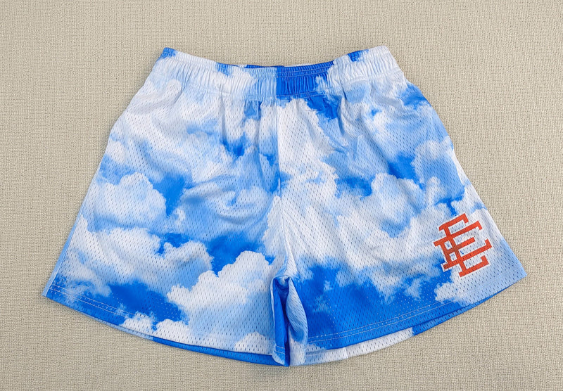 Zhcth Store EE Eric Shorts MEN New York Skyline Casual