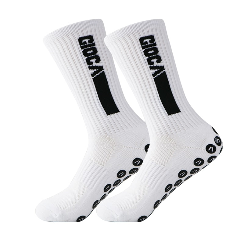 UGUPGRADE 2023 New ANTI SLIP Football Socks Mid Calf Non Slip Soccer Cycling Sports Socks Mens Warm Sock EU38-45