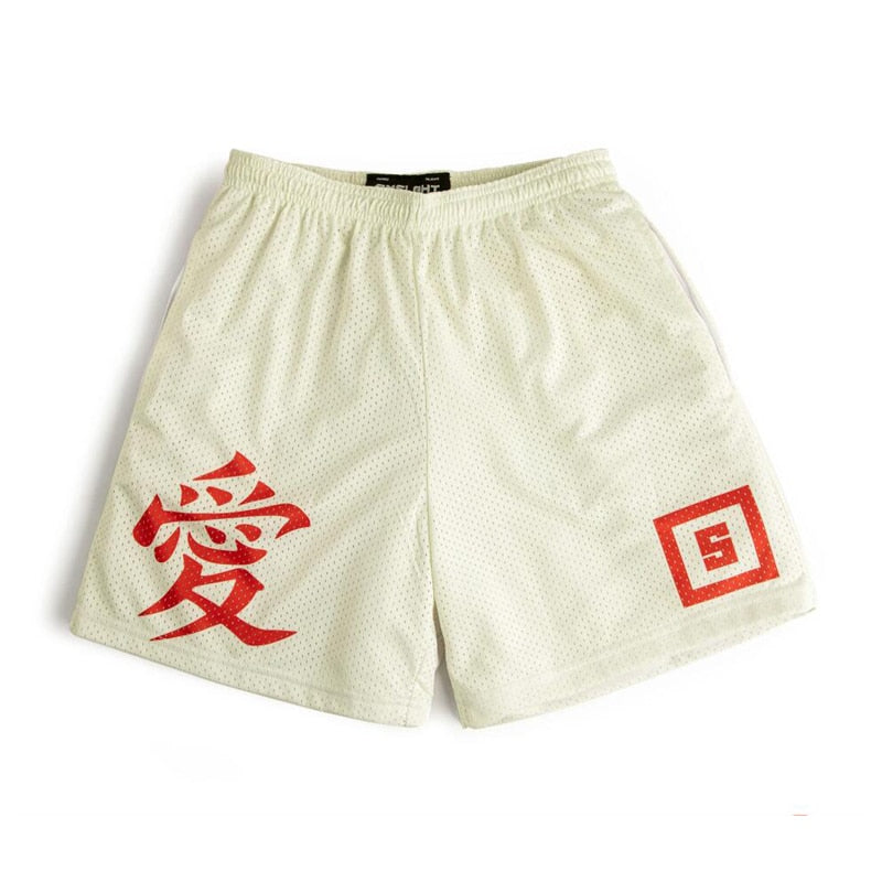 Anime Shorts Men Devil Fruit Manga Sports Shorts to Gym