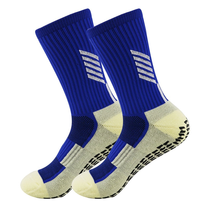 UGUPGRADE 2023 New ANTI SLIP Football Socks Mid Calf Non Slip Soccer Cycling Sports Socks Mens Warm Sock EU38-45